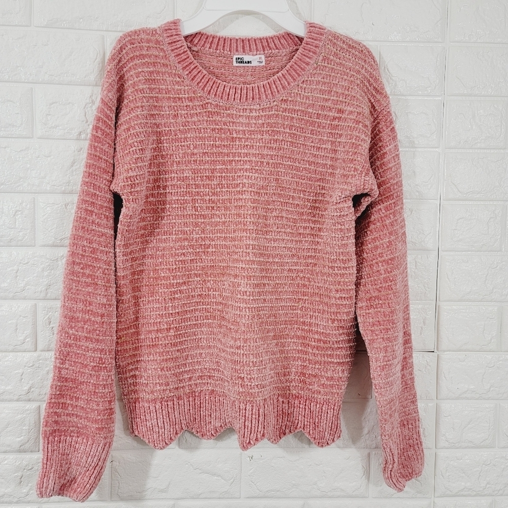 Nwt EPIC THREADS girl's sweater. Size XL